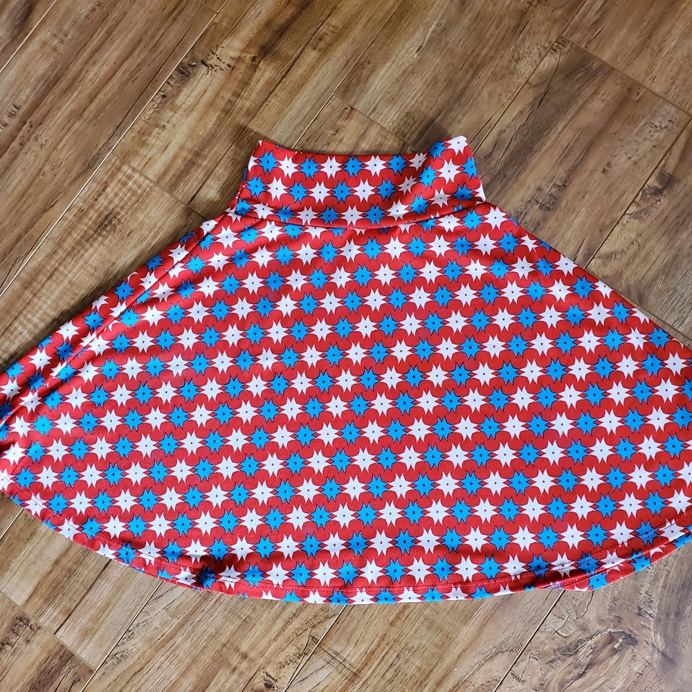LulaRoe Girls Azure Skirt
